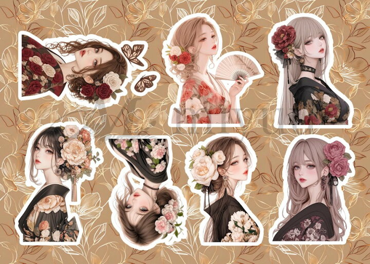 コラージュ素材♡キャラmix④コラージュ素材の人気通販 | minne byGMO 