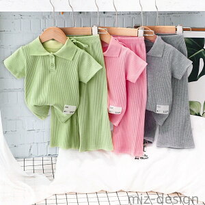 【送料無料】ボトムス トップス 可愛い おしゃれ 上下セット ジャージ ベビー服 ロングパンツ 半袖 tシャツ 女の子 子供服 夏 キッズ