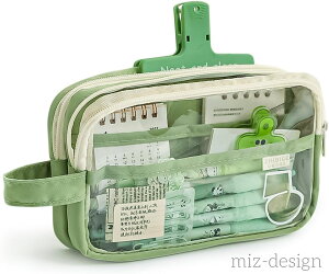 【送料無料】プレゼントかわいい ツールポーチ 持ち運び 文房具収納ポーチ 男の子 女子 ?袋 ふでばこ 痛ペンケース 大容量ペンポーチ 透明