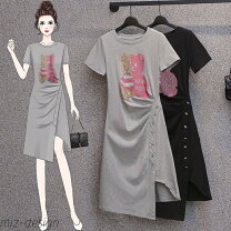 楽天市場】くま（サイズ（S/M/L）3L）（ワンピース｜レディース  