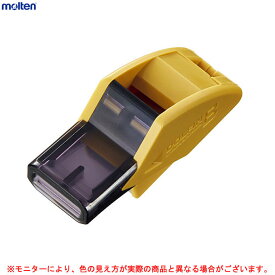 ◆メール便対応商品◆molten(モルテン)ドルフィンB（RA0080A）（笛/審判/レフェリー/ホイッスル/バスケ/バスケットボール/カーキ/イエロー/黄色）