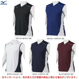 ◆メール便対応商品◆MIZUNO（ミズノ）グラフィックノースリーブシャツ（12JA2Q95）（野球/ベースボール/スポーツ/トレーニング/ランニング/袖なし/男性用/メンズ）