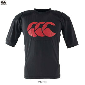 【Mサイズのみ】Canterbury（カンタベリー）ベイパドライ レイズ ベスト VAPODRI RAZE VEST（AA08834）（スポーツ/ラグビー/ラガー/トレーニング/半袖/Tシャツ/ウェア/肩、胸パッド/ショルダーベスト/吸汗速乾/男性用/メンズ）