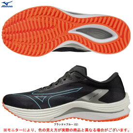 MIZUNO（ミズノ）ウエーブリベリオンフラッシュ ワイド WAVE REBELLION FLASH WIDE（J1GC2337）（スポーツ/マラソン/ランニングシューズ/ジョギング/トレーニング/靴/3E相当/男性用/メンズ）