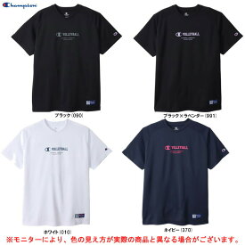 ◆メール便対応商品◆Champion（チャンピオン）ショートスリーブ Tシャツ （C3XV308）（バレーボール/バレー/スポーツ/トレーニング/半袖/シャツ/Vネック/男性用/メンズ）