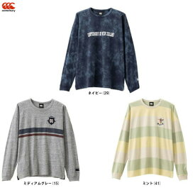 ◆メール便対応商品◆Canterbury（カンタベリー）ロングスリーブ Tシャツ（RA42072）（ラグビー/スポーツ/トレーニング/ウェア/ロンT/長袖/男性用/メンズ）