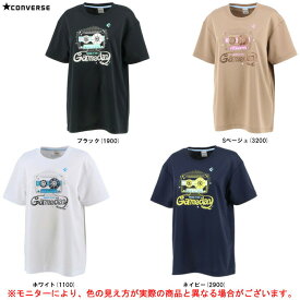 ◆メール便対応商品◆CONVERSE（コンバース）バスケット ウィメンズプリントTシャツ（CB312351）（スポーツ/バスケットボール/トレーニング/半袖/吸汗速乾/女性用/レディース）