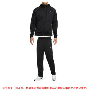 【Sサイズのみ】NIKE(ナイキ)Therma-FIT フルジップフィットネスパーカー パンツ上下セット(DQ4831/DQ4857)(スポーツ/トレーニング/ランニング/セットアップ/フード付/男性用/メンズ)