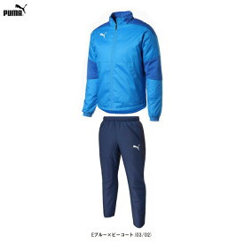 PUMA（プーマ）TEAMFINAL 21 パデッドジャケット パンツ 上下セット（657122/657123）（サッカー/フットボール/フットサル/トレーニング/ウェア/ウィンドブレーカー/中綿/防寒/防風/セットアップ/男性用/メンズ）