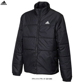 adidas（アディダス）BOS 3ストライプ インシュレーションジャケット（FXJ52）（スポーツ/トレーニング/ジャケット/アウトドア/通勤/通学/ウェア/アウター/長袖/中綿/防寒/カジュアル/男性用/メンズ）