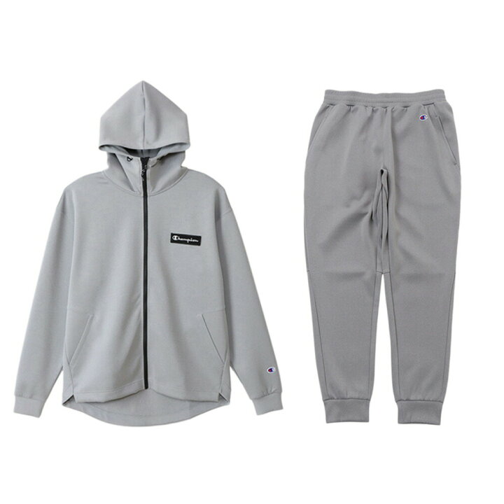 楽天市場】【グレー/Lのみ】Champion（チャンピオン）3LS ジップ 