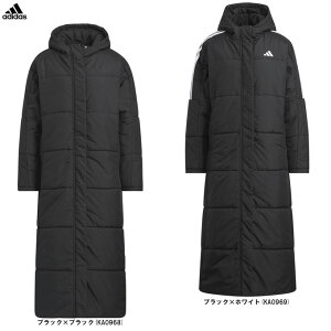 adidas(アディダス)W MH スーパーロング パデッドコート(SX613)(スポーツ/アウター/ジャケット/ロングコート/ベンチコート/カジュアル/長袖/ウェア/フードあり/中綿/女性用/レディース)