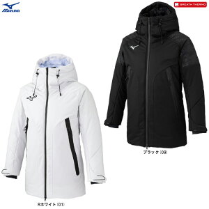 MIZUNO�i�~�Y�m�j�e�b�N�t�B���u���X�T�[���C���T���[�e�b�h�R�[�g�i32MED009�j�iBREATH THERMO/�X�|�[�c/�g���[�j���O/�J�W���A��/�A�E�^�[/�W���P�b�g/����/�h��/���M�@�\/����/�ۉ�/�t�[�h�t��/