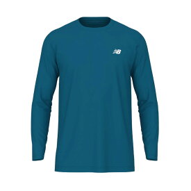 ◆メール便対応商品◆New Balance（ニューバランス）Sport ロングスリーブTシャツ（MT51802）（スポーツ/トレーニング/フィットネス/カジュアル/ドライ/長袖/ウェア/男性用/メンズ）