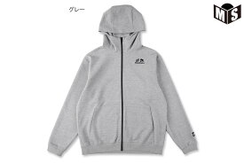 ダブルフェイス スウェット ZIPアップパーカエゴザル【EZFW24USW003】バスケ 長袖 ウェア 冬