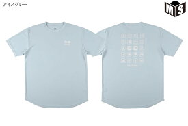 デュアルロゴ アイコン バックプリント Tシャツエゴザル【EZSS25UST023】バスケ tシャツ 半袖