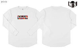 ポップパターンボックスロゴ ロングスリーブTシャツエゴザル【EZFW25ULS020】バスケ ロンt 長袖 練習