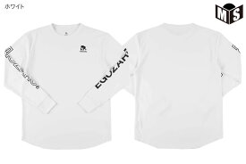 ワンサイドラインスリーブロゴ ロングスリーブTシャツエゴザル【EZFW25ULS001】バスケ ロンt 長袖 練習