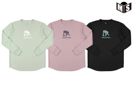 ラインロゴ バックプリントロングスリーブTシャツエゴザル【EZFW25ULS008】バスケ ロンt 長袖 練習