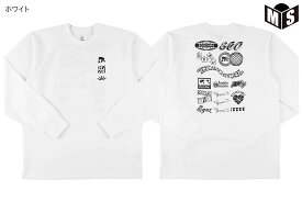 BIGシルエット アイコンバックプリント ロングスリーブTシャツエゴザル【EZFW25ULS012】バスケ ロンt 長袖 練習