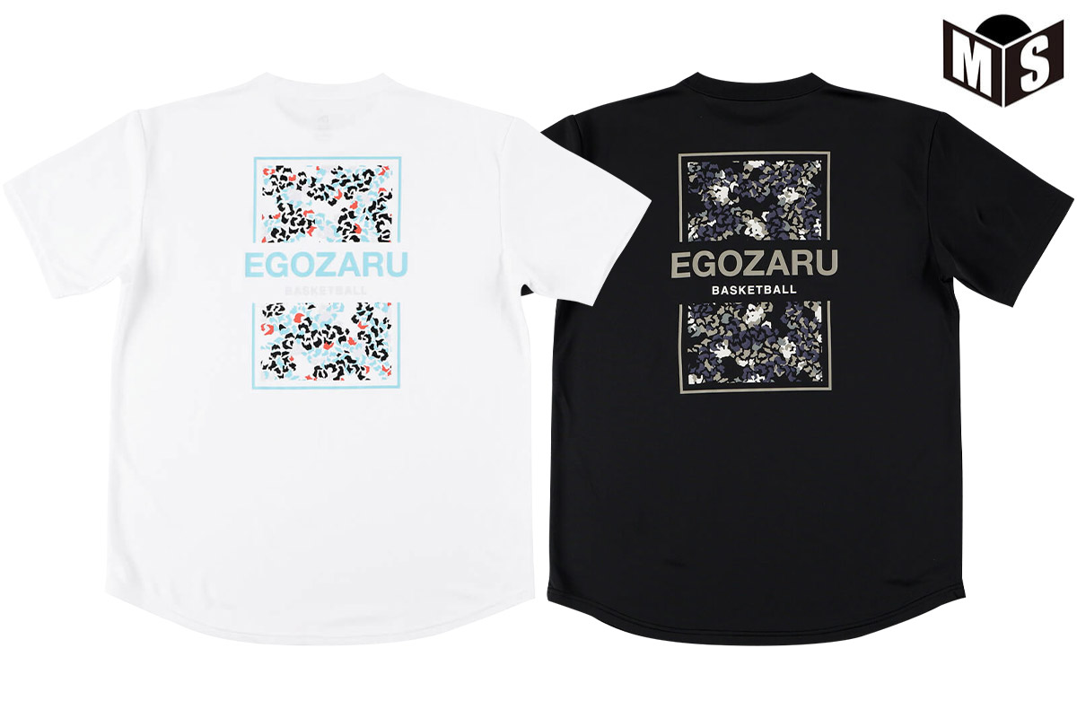 【楽天市場】【2色展開】エゴザル EGOZARUバスケ tシャツBACK 