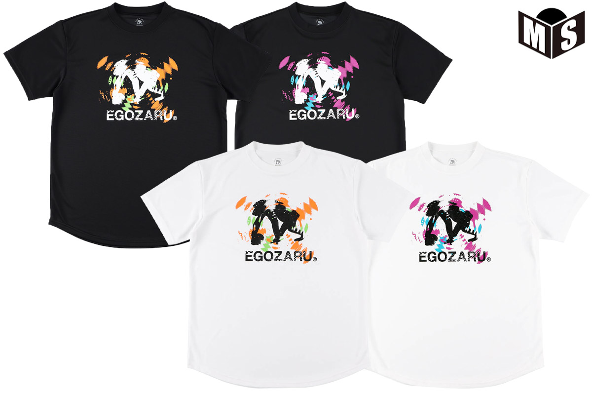 2021春夏モデル 2022春夏新色 4色展開 エゴザル EGOZARUバスケ Tシャツ EZSTSP-13 卸売 tシャツPIVOT