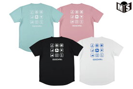 ビッグアイコン バックプリント Tシャツエゴザル【EZSS26UST015】バスケ tシャツ 半袖