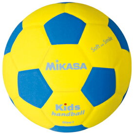 ミカサ MIKASAHANDBALL ハンドボールスマイルハンドボール1号球キッズ KIDS 重量約150g【SH1-YBL】