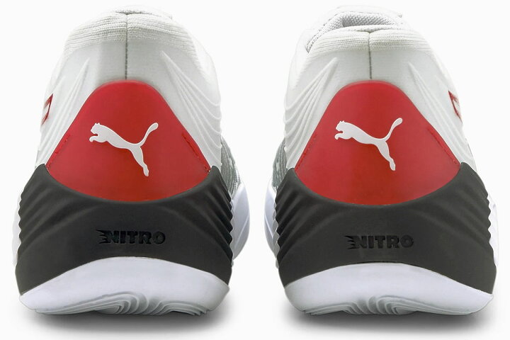 予約 バスケ バッシュ プーマ Puma ヒュージョンニトロ Fusion Nitro Puma White Puma Black 01 予約 バスケ バッシュ プーマ Puma ヒュージョンニトロ Fusion Nitro Puma White Puma Black 01