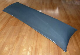 抱き枕中身　黒無地カバー付き 中綿4kg　150x50cm　ロングクッション　　妊婦　授乳　マタニティ　いびき防止
