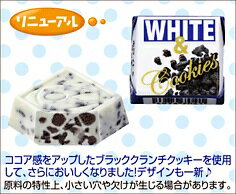 【特価】チロルチョコホワイト＆クッキー（30個入り1BOX）チロル【駄菓子】