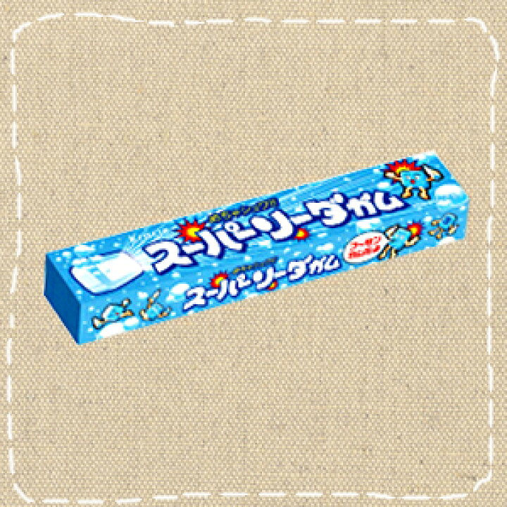 【特価】スーパーソーダガム15個入り1BOX クラシエフーズ【駄菓子】 みぞたオンラインストア クラシエ スーパーソーダガム 5粒×15個