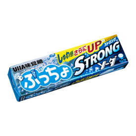 ぷっちょスティック ストロングソーダ　10本入り×5BOX【UHA味覚糖】