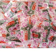 中野物産 業務用 おしゃぶり昆布 梅 ピロー 個包装100個入×1袋
