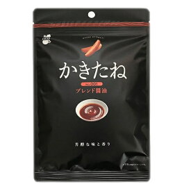 【阿部幸製菓】 かきたね 001 ブレンド醤油 60g×6袋　柿の種　独自の食感 黒パッケージ