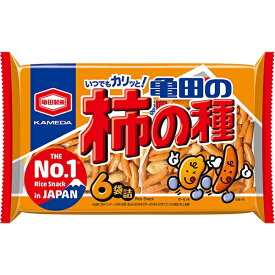 【特価】亀田の柿の種　6袋詰　亀田製菓【卸価格】