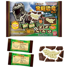 バンダイ 【大袋】キャラパキ発掘恐竜チョコ 1袋 ★代引・振込不可 ☆2025年03月03日発売予定