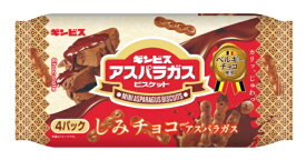 ギンビス しみチョコミニアスパラガス100g (25g × 4袋 ）×10袋