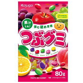 【特価】つぶグミ 春日井製菓 果汁入り5つのフルーツミックス 【卸価格】