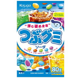 【特価】つぶグミソーダ 6袋入り 春日井製菓 【卸価格】