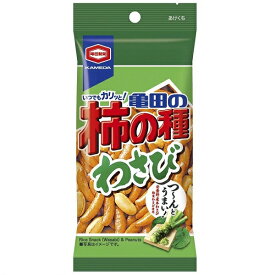 【特価】亀田の柿の種 わさび 57g×5袋 亀田製菓 食べきりパック