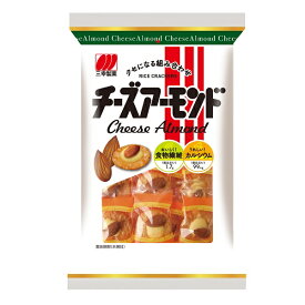 チーズアーモンド　15枚×6袋　三幸製菓　おせんべい
