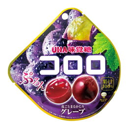 【卸価格】コロロ グレープ 48g　6袋入り×1BOX【UHA味覚糖】果実のような新食感グミ　中国・タオバオでも人気急上昇！