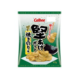 【特価】堅あげポテト 焼きのり味　65g 12袋入×4BOX　カルビー【卸販売】