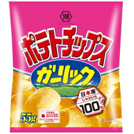 湖池屋 ポテトチップス ガーリック 50g×12袋入り×1箱