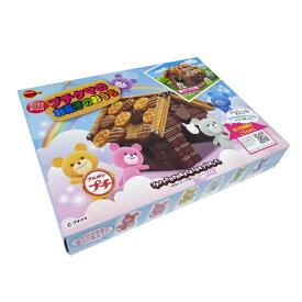 ブルボン プチクマのお菓子のおうち×1セット　お菓子の家