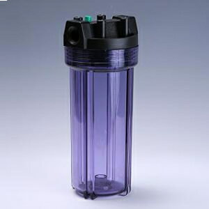 樹脂製フィルターハウジング 10インチ 3/4 クリア エア抜き PAF10-3/4SE | ろ過器 ろ過 濾過器 濾過装置 ろ過装置 濾過 濾過機 純水器 純水装置 フィルターハウジング 糸巻きフィルター ハウジン