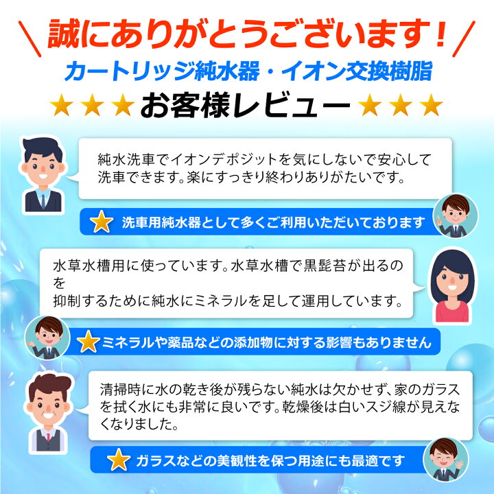 楽天市場】サンエイ化学 カートリッジ純水器 12L スタンダードタイプ  