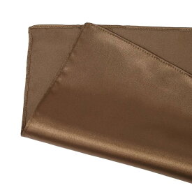 【Rakuten Fashion THE SALE】【在庫限りで終了】【折り方説明付き】ポケットチーフ 日本製 無地 光沢 サテン素材 全16色 名入れ可能 結婚式 フォーマル 上質 メンズ ビジネス ギフト プレゼント 白 赤 上品な光沢感 メンズ 小物 特別なギフト ウエディング 小物 チーフ