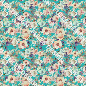 ソフトメッシュニット 生地 布 レトロ 花柄 おしゃれ ストレッチ 吸水速乾 通気性 商用利用可 Tシャツ パンツ スポーツウェア 夏用シーツ ハンドメイド 手作り 手芸 (flower_10)